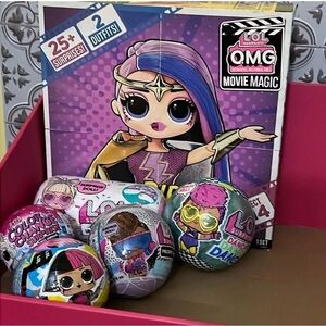 New Lot of LOL Movie Magic Dolls Box set, 4 balls 1
Tube Ms. Direct and more